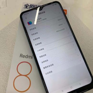 红米8_Dongguan Minghong Optoelectronics Technology Co., Ltd.